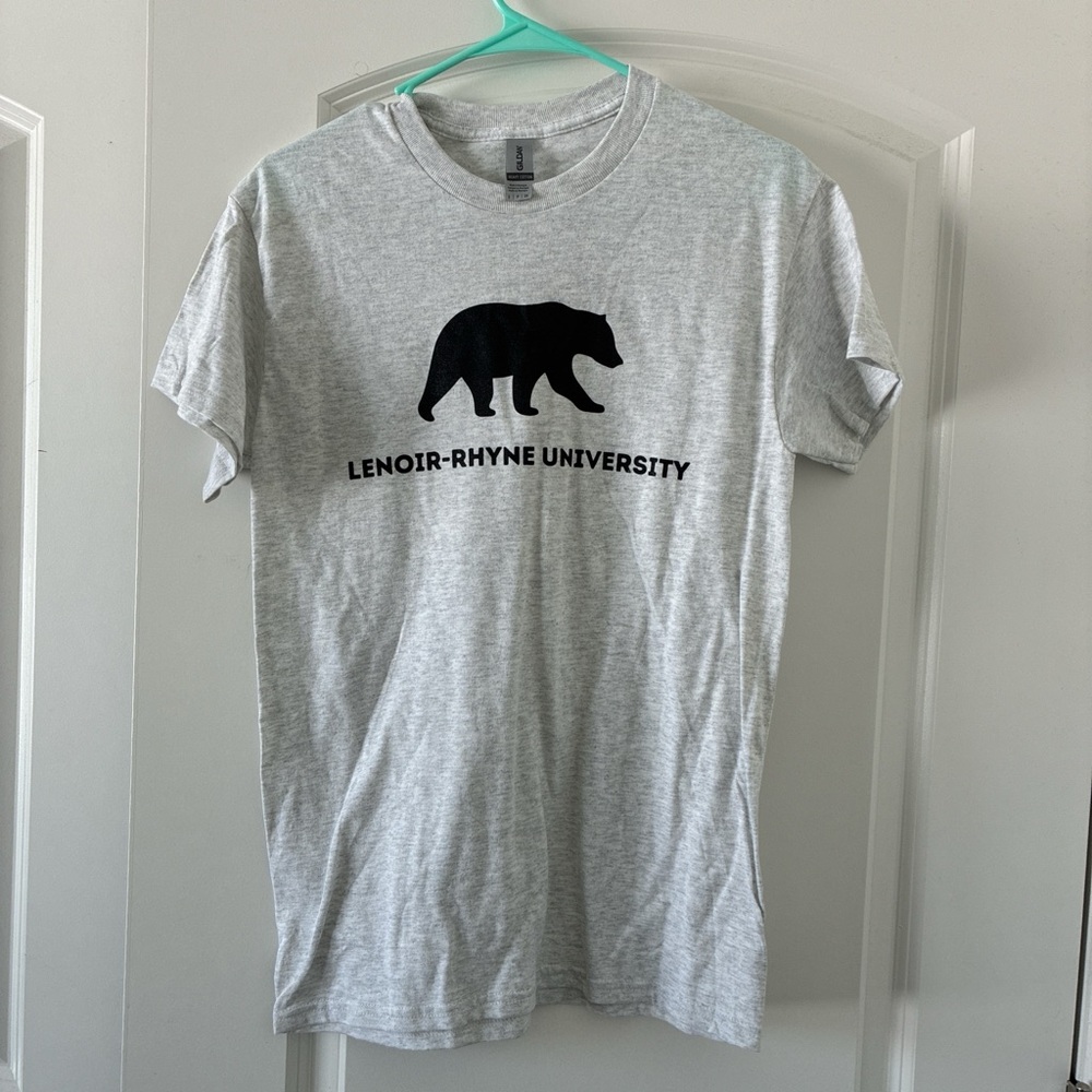 Gildan Gray Bear Graphic T-Shirt